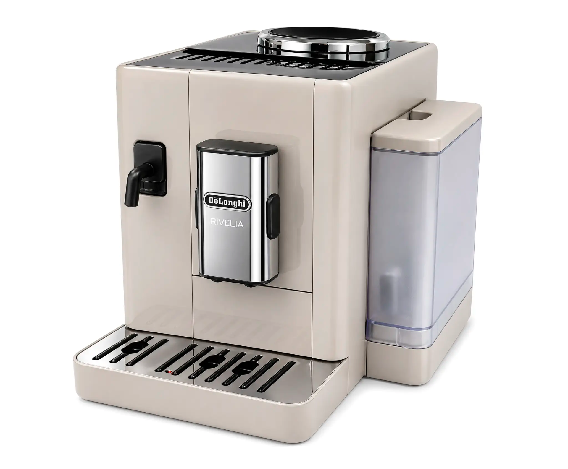Professionelle Produktfotografie De'Longhi Rivelia Kaffeemaschine weisser Hintergrund – Fotoatelier Mariano Zentralschweiz