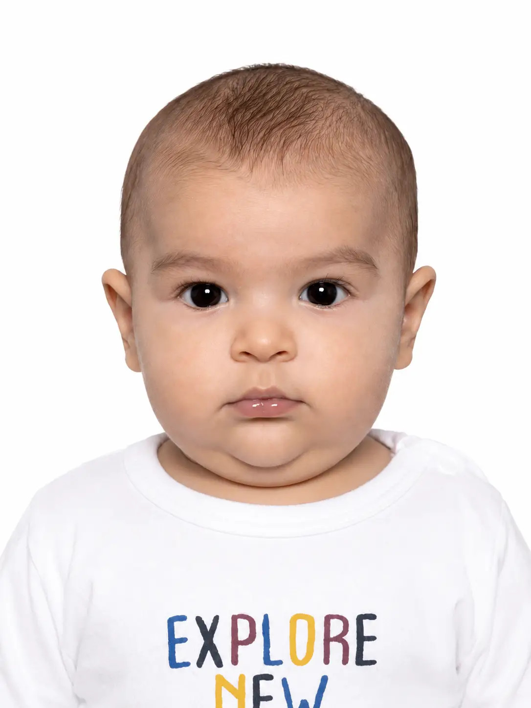 Biometrisches Baby Passfoto, Fotoatelier Mariano Immensee Zentralschweiz