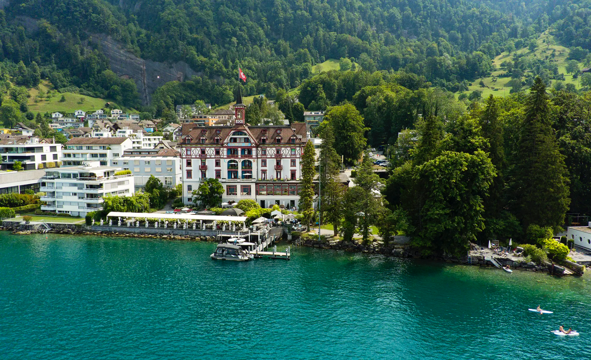 Vitznauerhof Vitznau am Vierwaldstättersee historisches Belle Époque Hotel exklusive Hochzeitslocation Zentralschweiz Fotoatelier Mariano