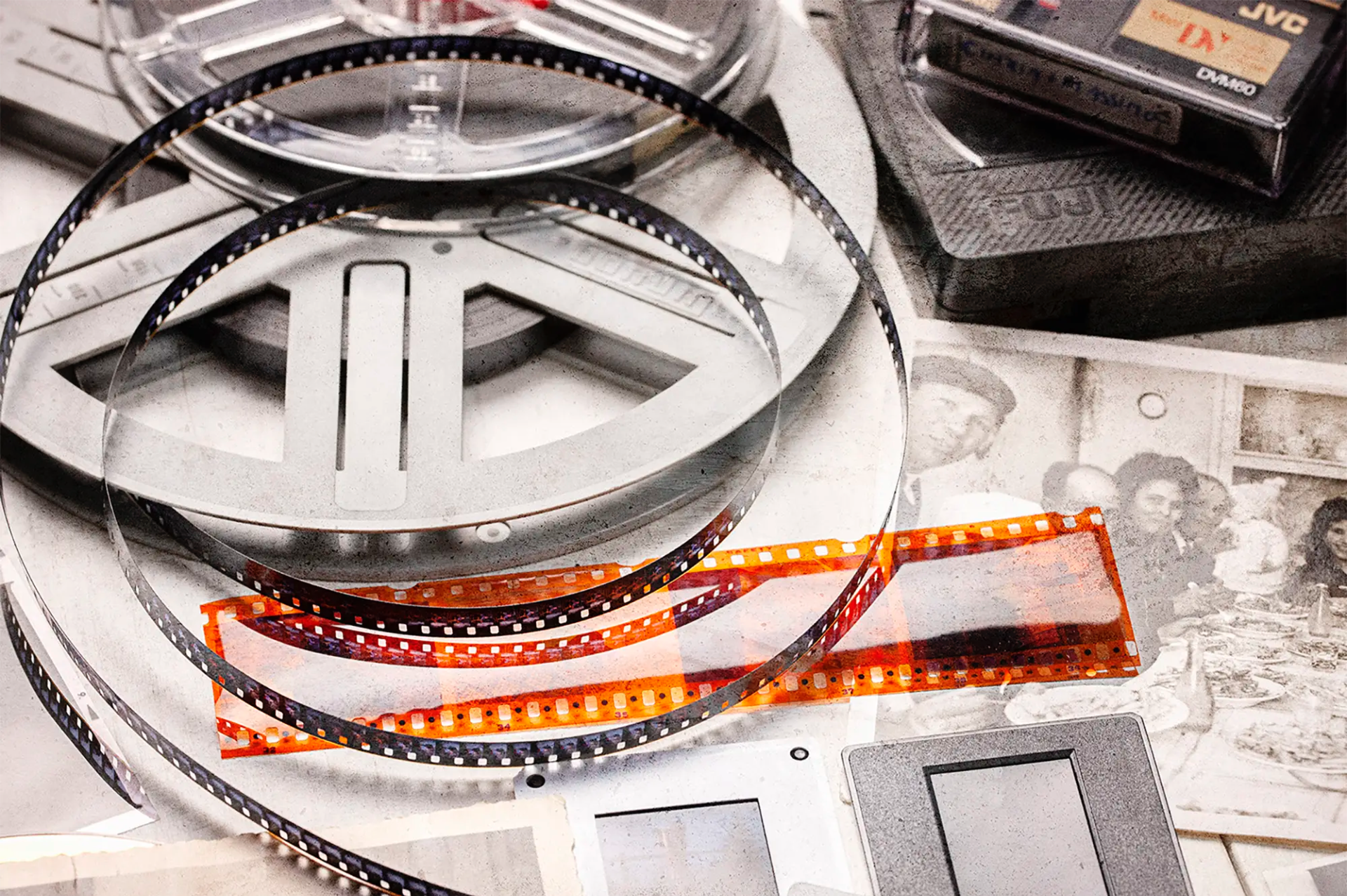 Super-8-Filme, Dias, Negative und VHS-Kassetten professionell digitalisieren in der Zentralschweiz