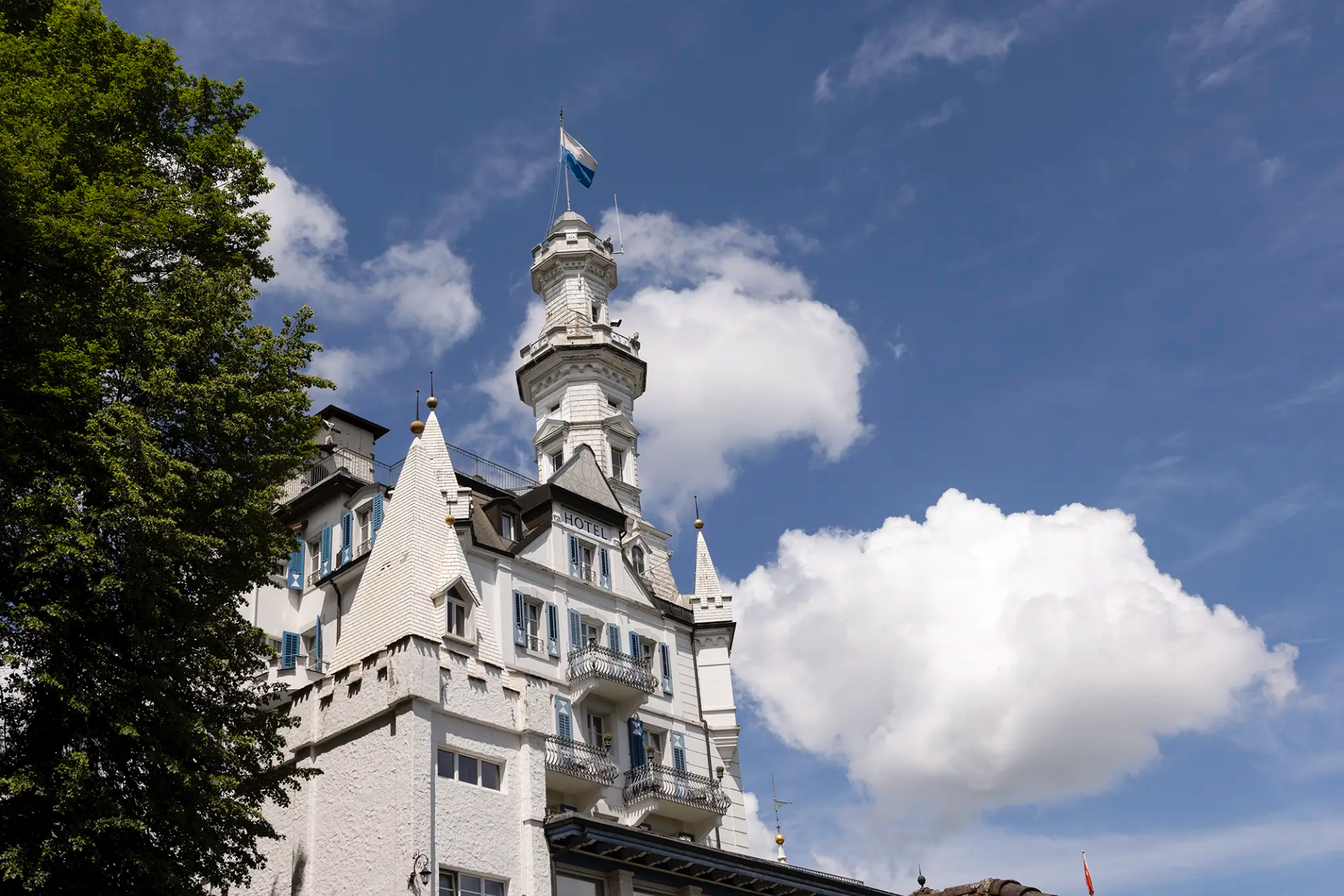 Hotel Château Gütsch Luzern als elegante Hochzeitslocation mit historischem Schlossambiente